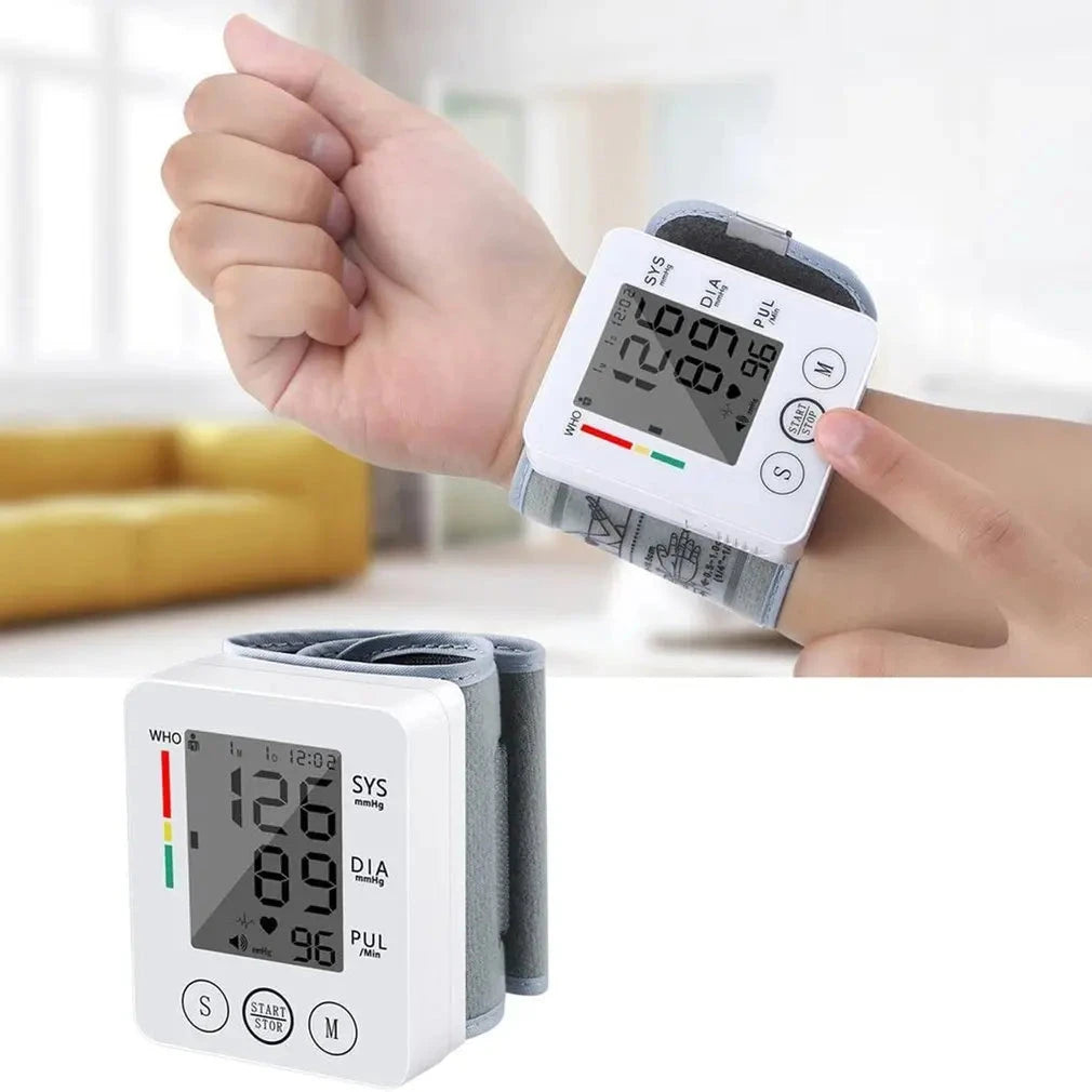 Smart Wrist Blood Pressure Monitor